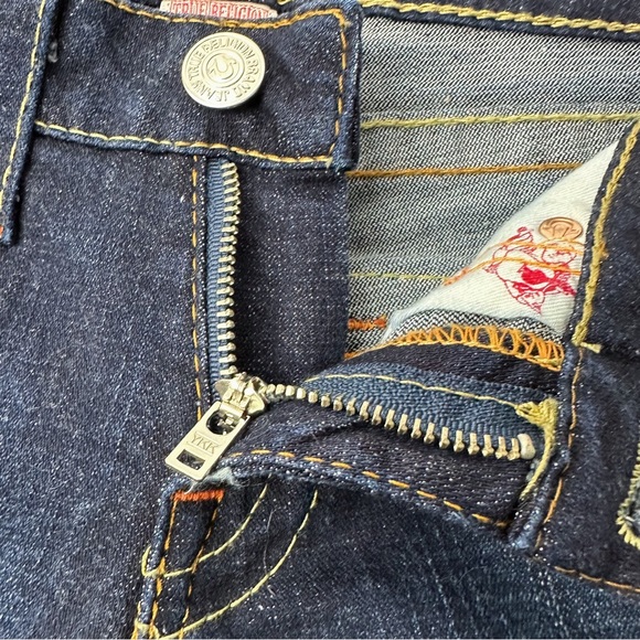 True Religion Joey Big T Stitch Flare Jean Size 27 - Picture 11 of 15